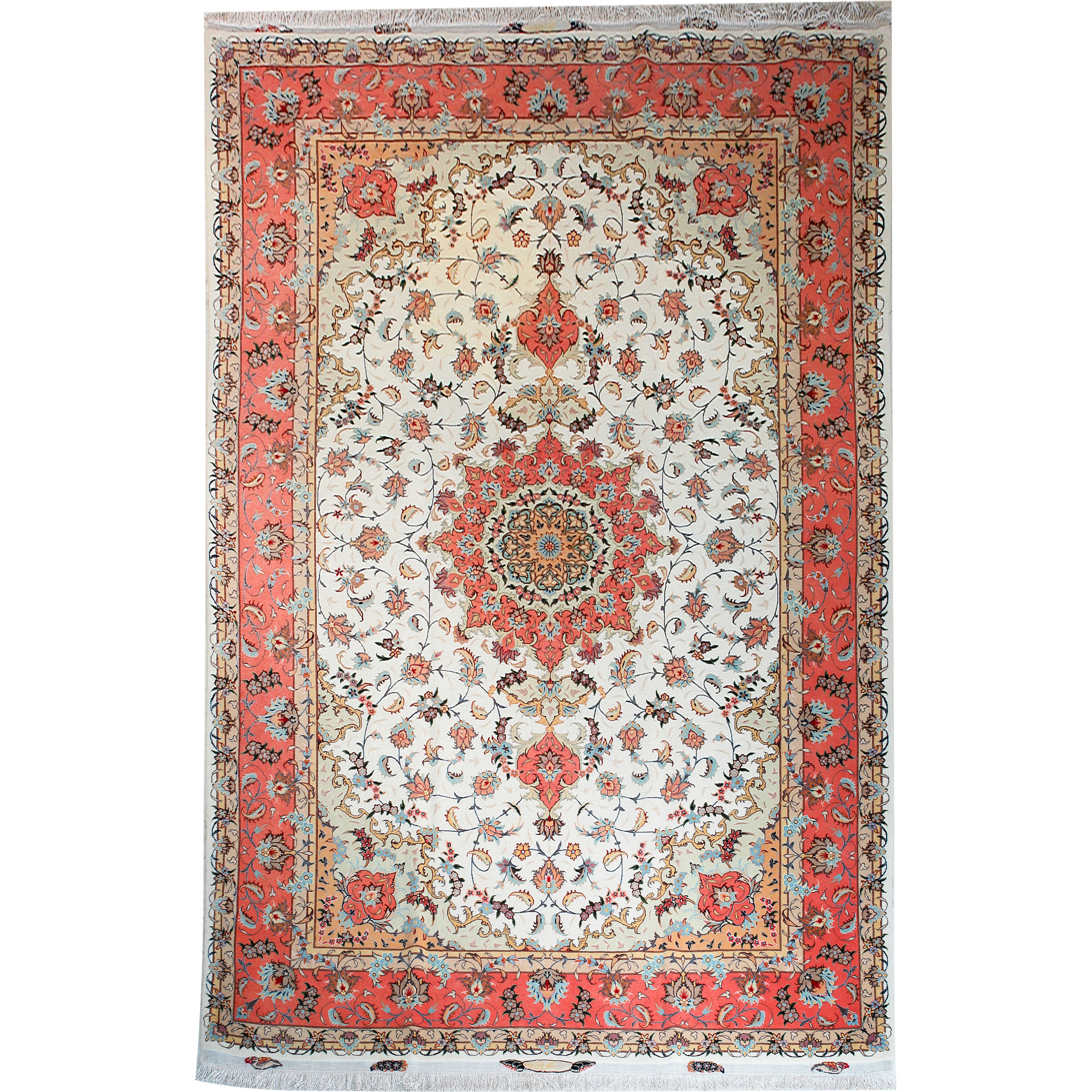 Classic Rugs Tabriz Exclusive 319X201 Persian Style Wool & Silk Rug